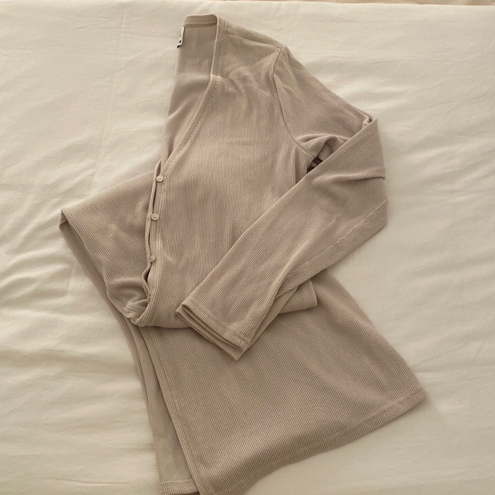 Full length cardigan